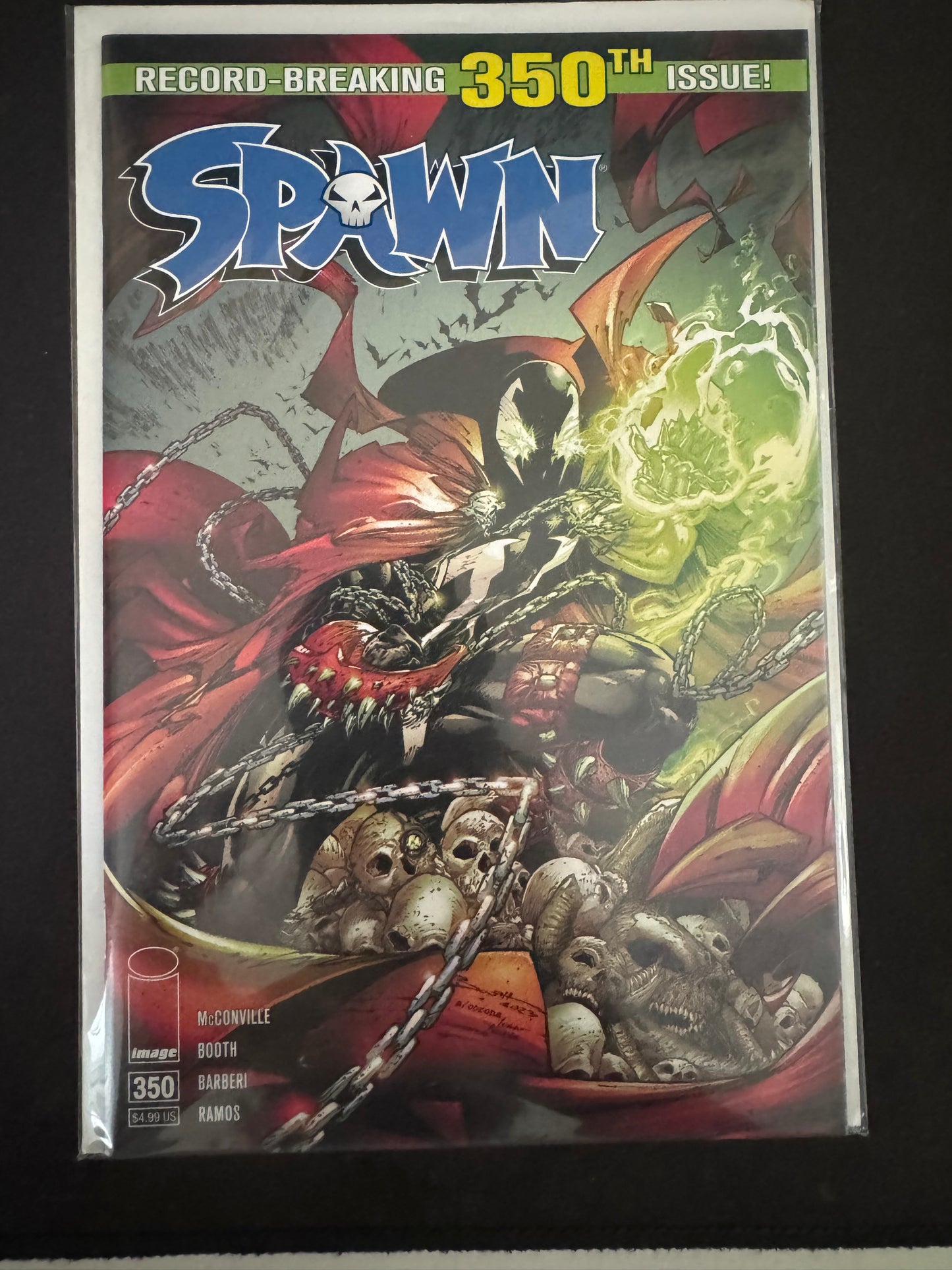 Spawn Issue #350 - Brett Booth - Cover D
