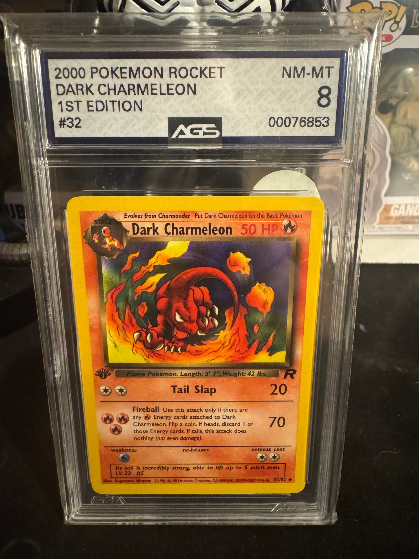 2000 Pokemon Rocket Dark Charmeleon 1ST Edition