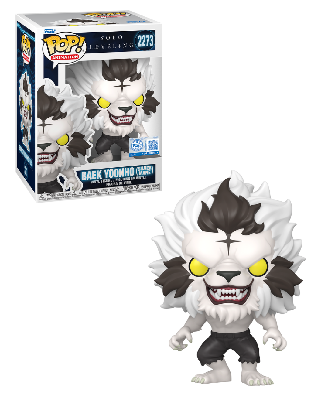 Funko Pop! Baek Yoonho (Silver Mane)