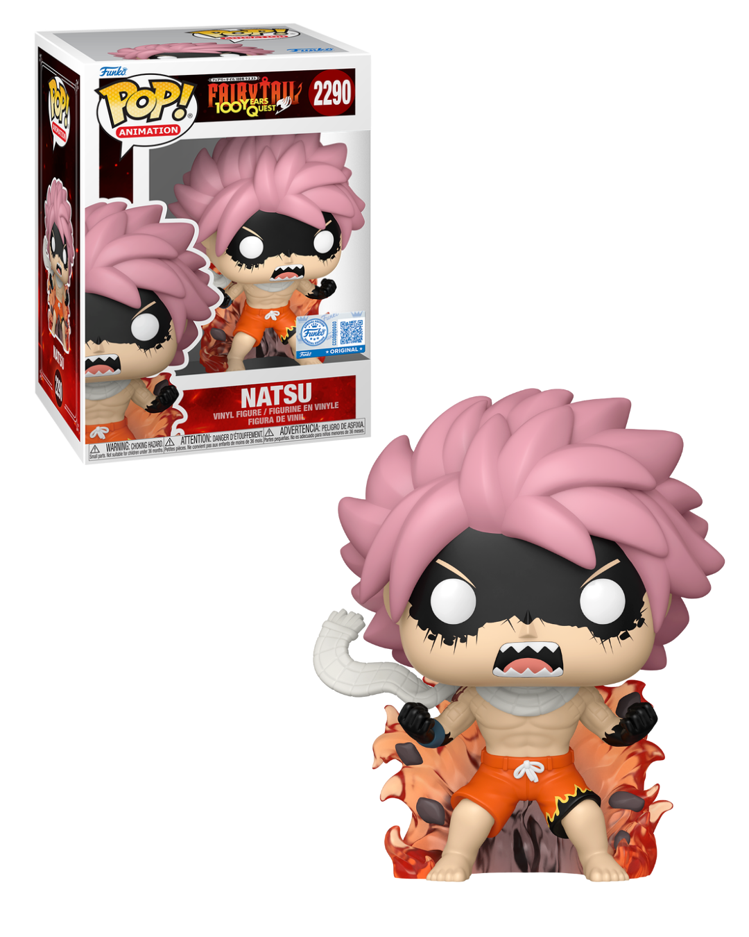 Funko Pop! Natsu (Fired-Up)