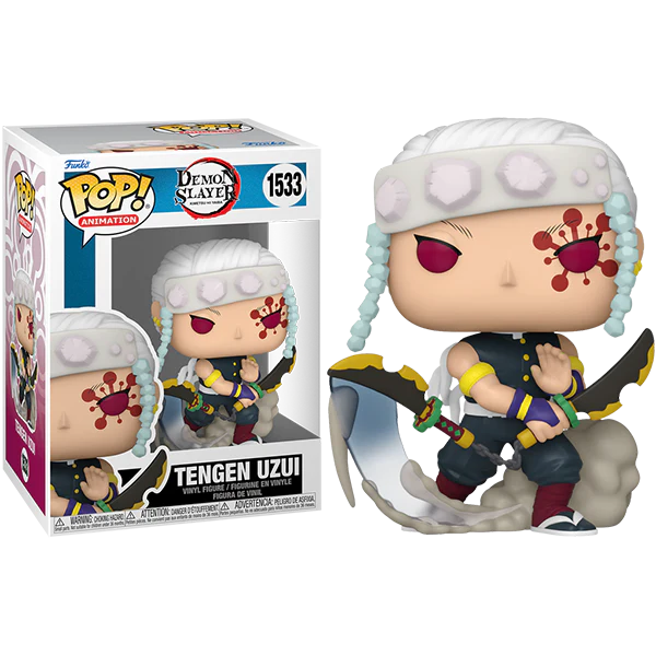 Funko Pop! Tengen Uzui with Nichirin Cleavers
