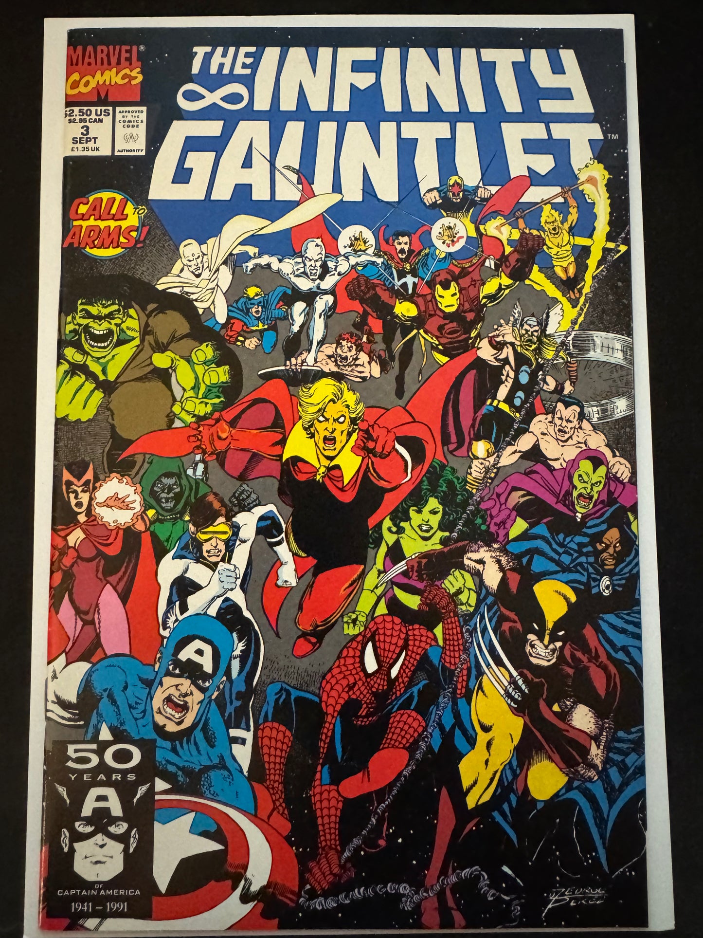 The Infinity Gauntlet Issue #3 - Direct Edition