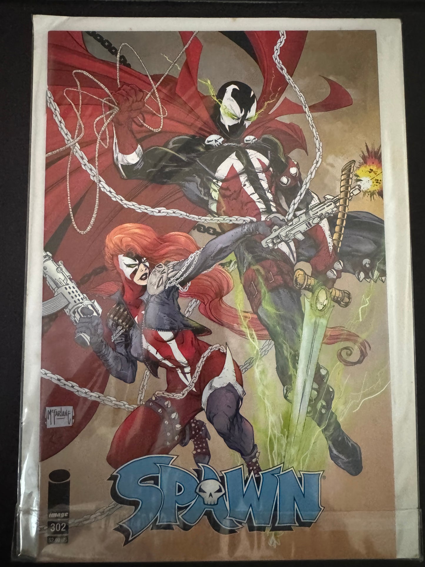 Spawn Issue #302 - McFarlane - Cover D (1st full and cover appearance of She-Spawn (Jessica Priest)) NM-