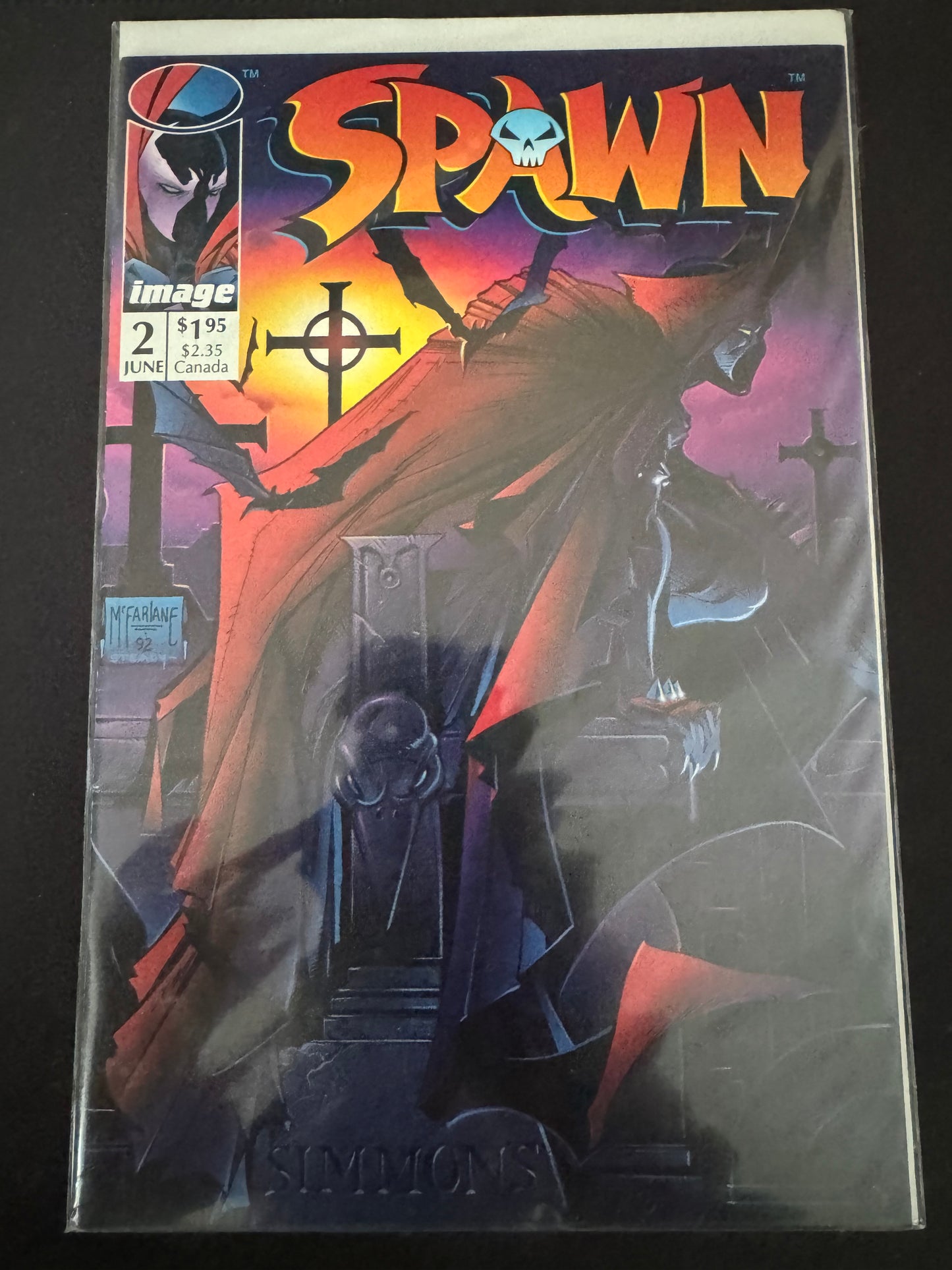 Spawn Issue #2 - Todd McFarlane - Direct