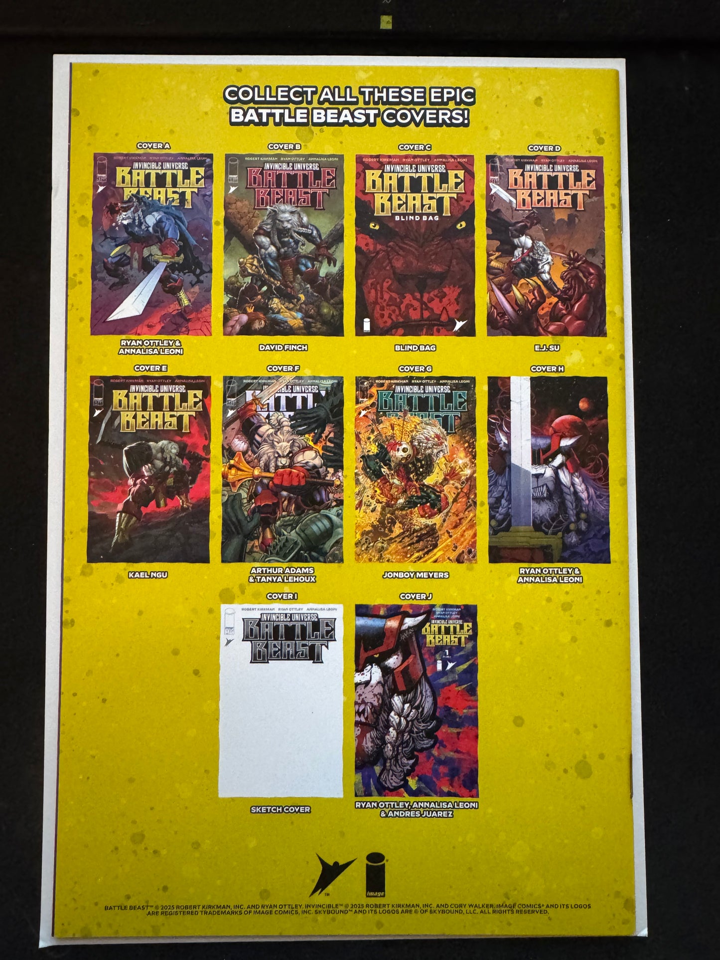 Invincible Universe: Battle Beast Issue #1 - Ryan Ottley & Annalisa Leoni - Regular
