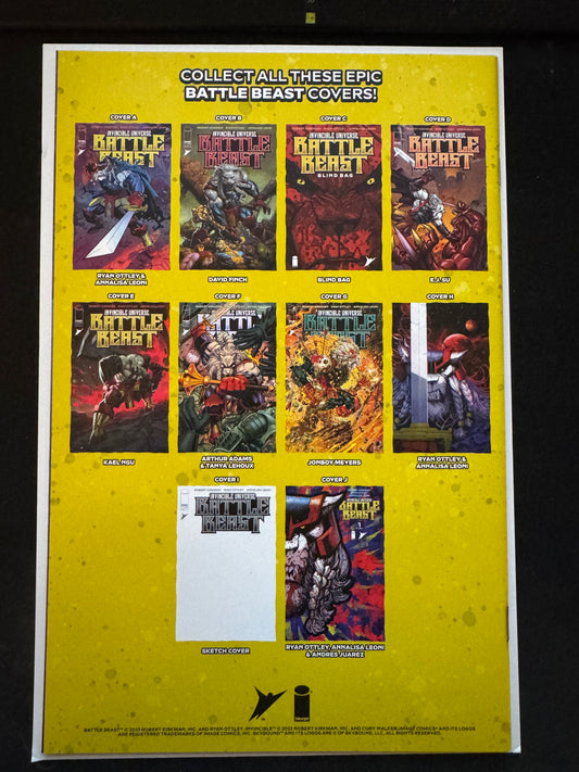 Invincible Universe: Battle Beast Issue #1 - Ryan Ottley & Annalisa Leoni - Regular