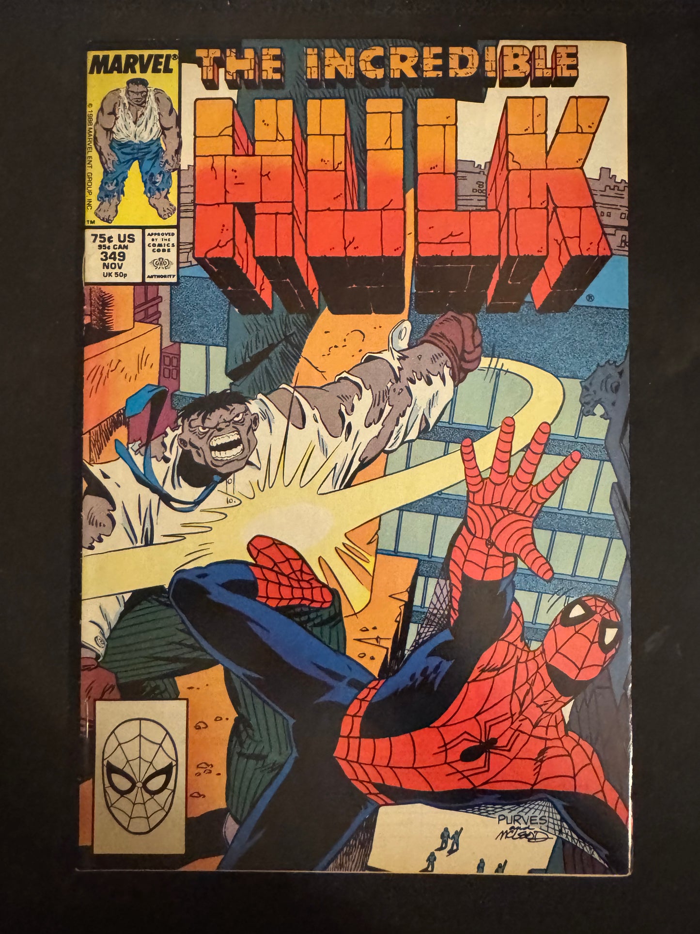 The Incredible Hulk Issue #349 - Direct Edition