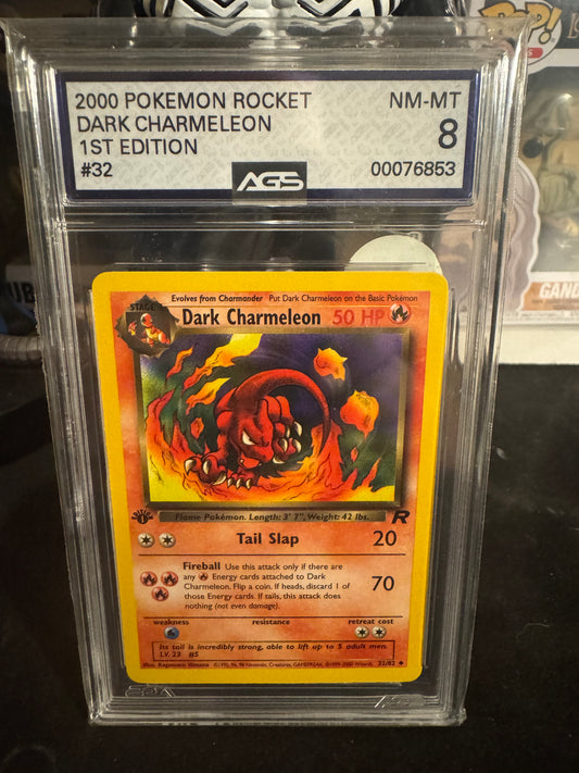 2000 Pokemon Rocket Dark Charmeleon 1ST Edition