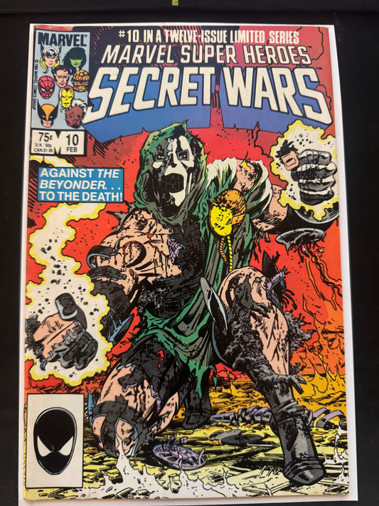 Marvel Super-Heroes Secret Wars Issue #10 - Direct