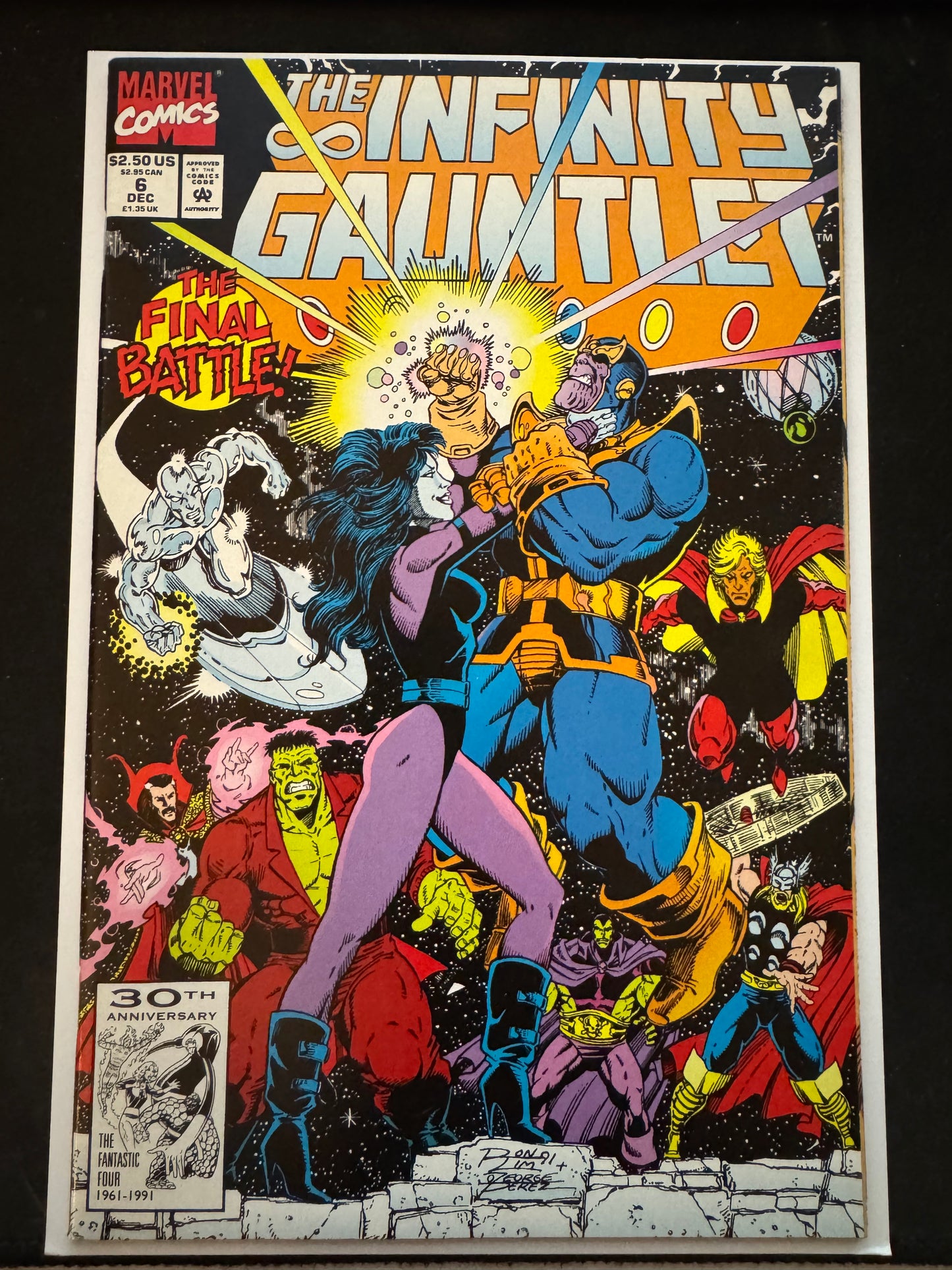 The Infinity Gauntlet Issue #6 - Direct Edition