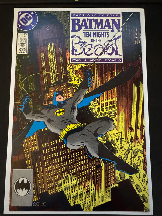 Batman Issue #417 - Direct Edition