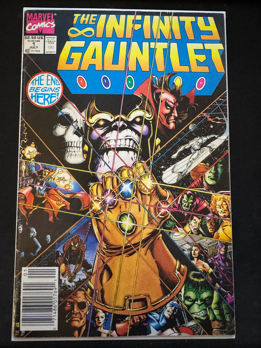 The Infinity Gauntlet Issue #1 - Newsstand