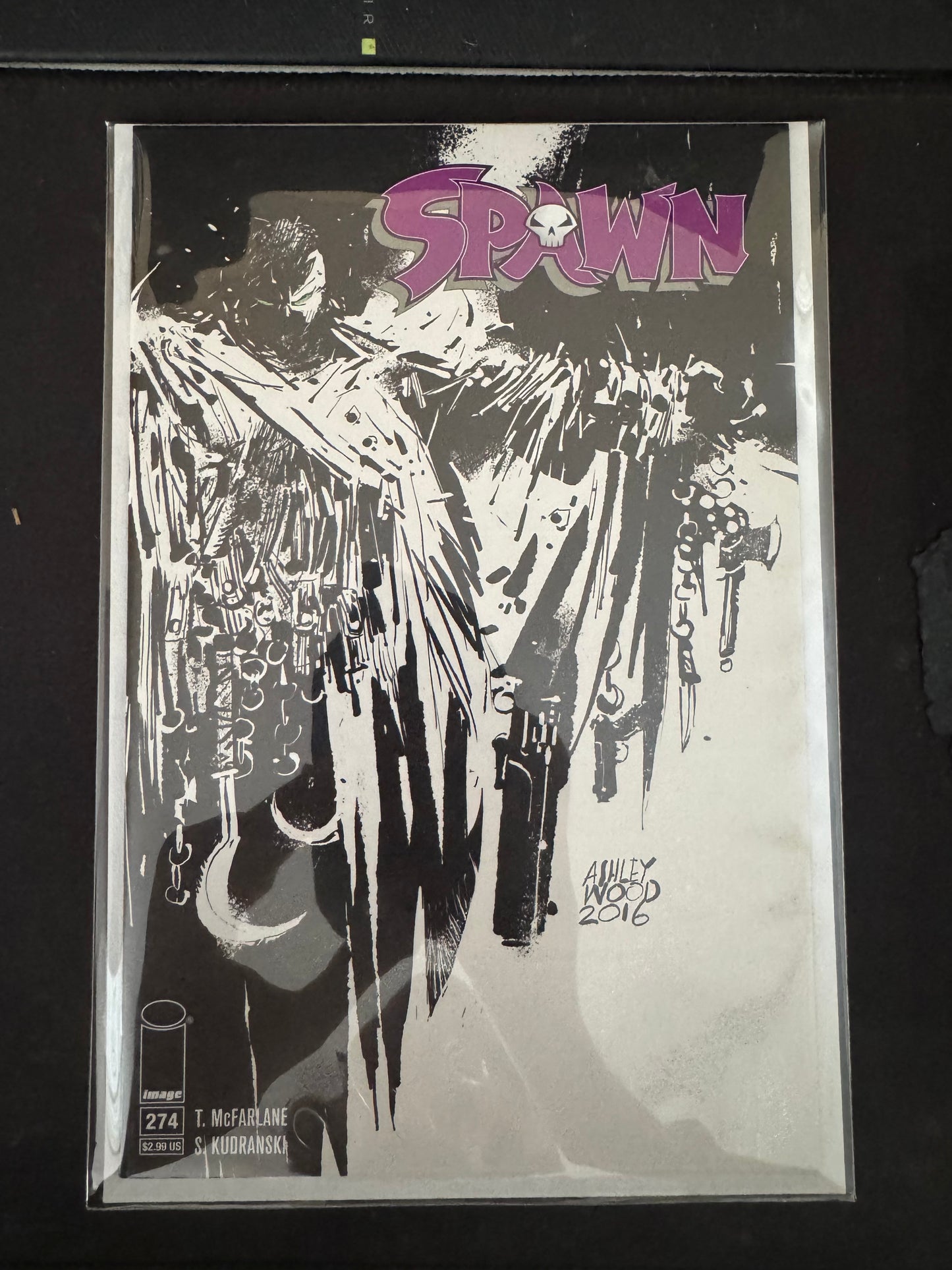Spawn Issue #274 - B&W Variant