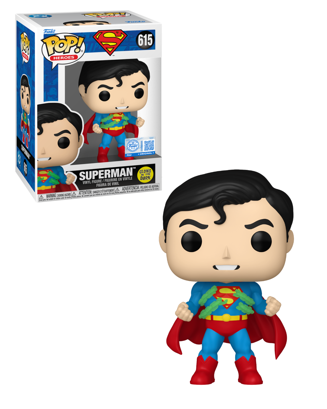 Funko Pop! Superman (Breaking Chains) (Glow)