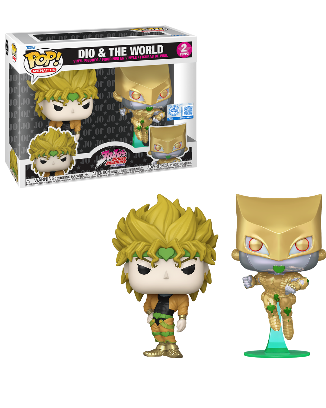 Funko Pop! DIO & The World 2-Pack