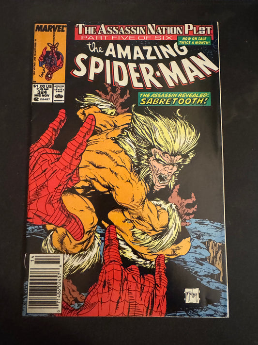 Amazing Spider-Man Issue #324 - Todd McFarlane - Newsstand