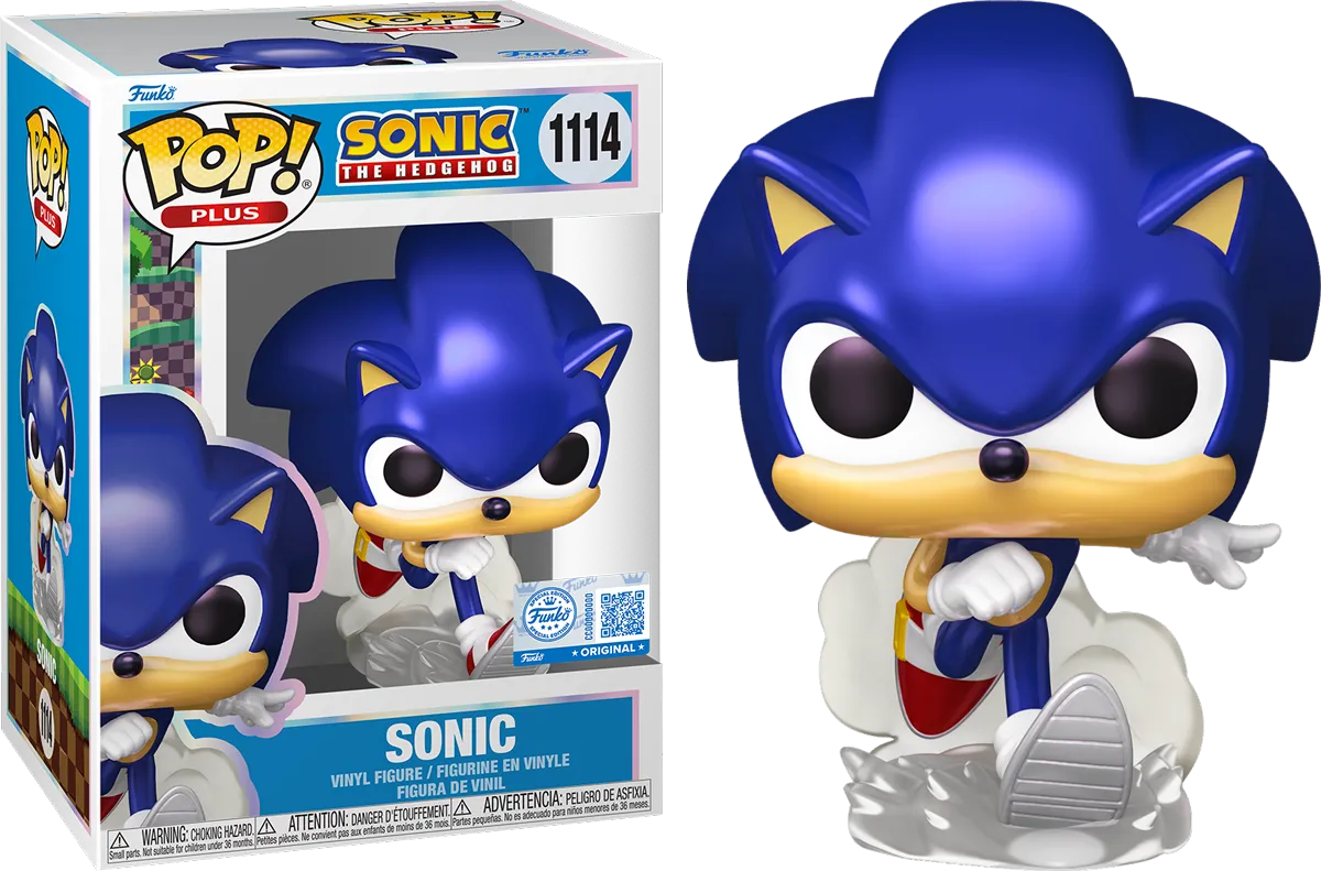 Funko Pop! Plus Sonic (Pearlescent)